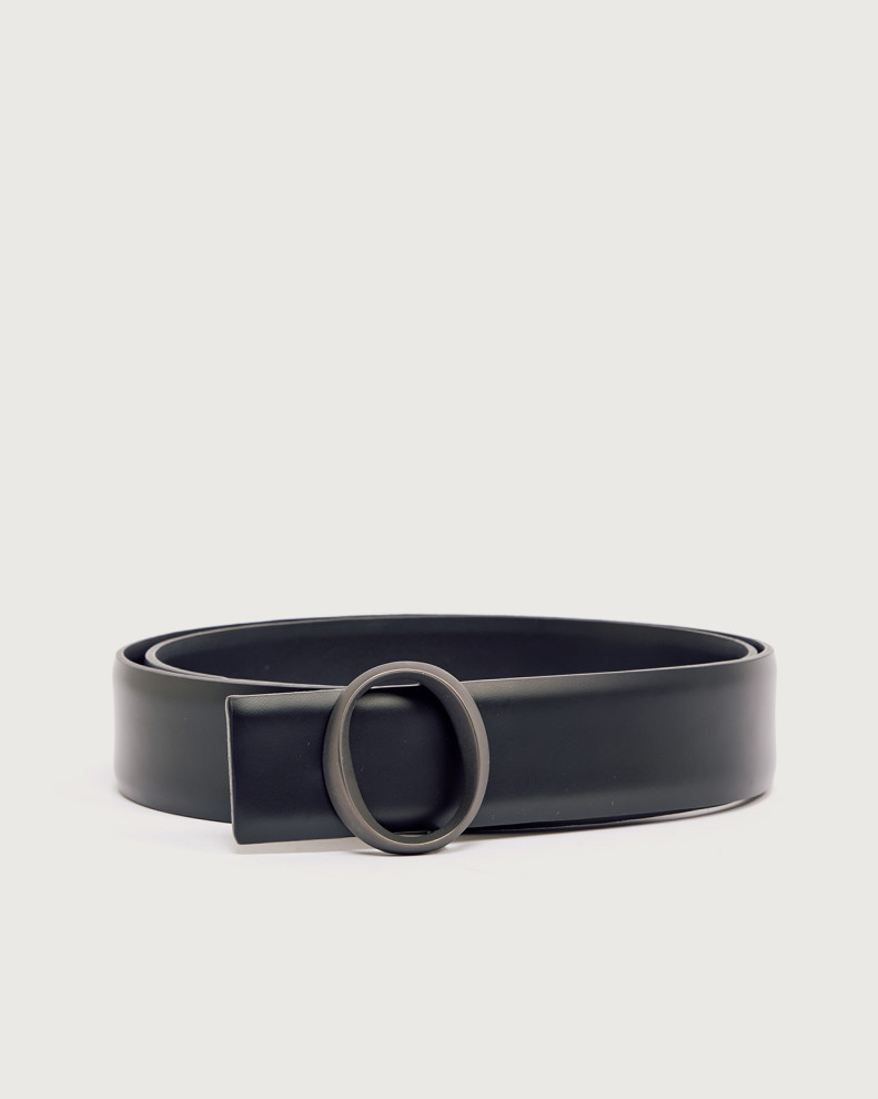 Calf B formal leather belt 3,5 cm