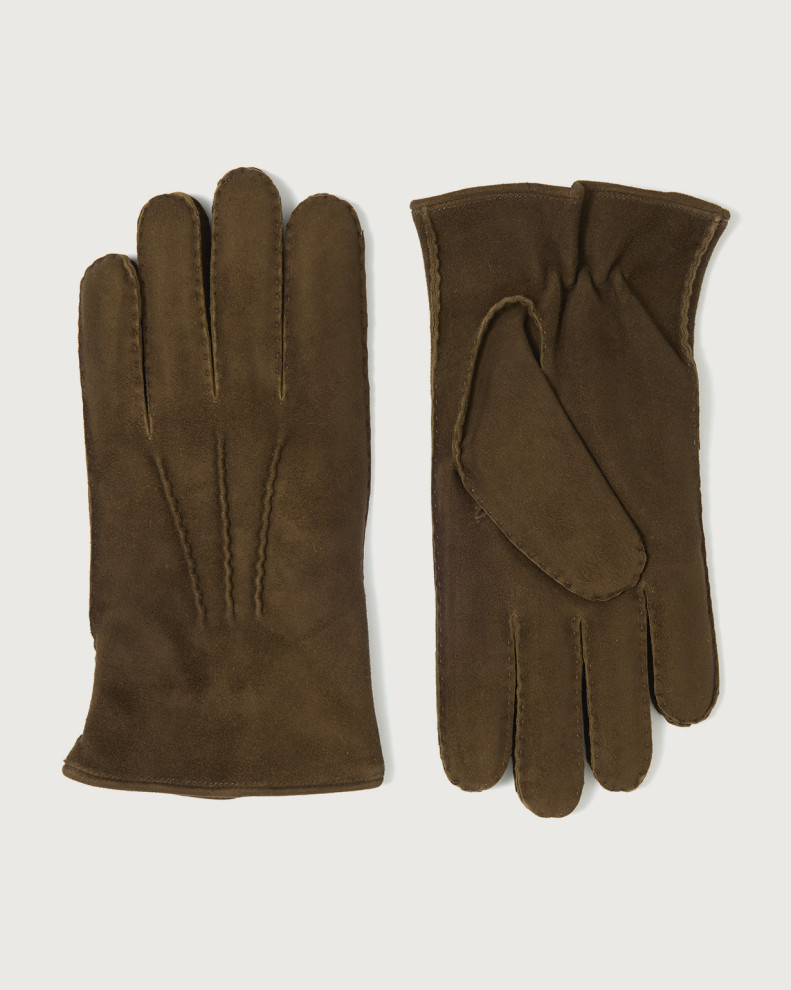 Shiver suede gloves