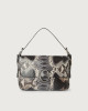 Soho Naponos python leather baguette bag with strap