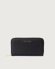 Zip around Nappa leather wallet