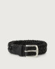 Coloring leather belt