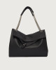 Venus Soft Midi grained leather shoulder bag