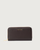 Zip around Nappa leather wallet