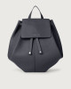 Orciani Iris Soft leather backpack Leather Navy