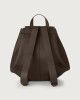 Orciani Iris Soft leather backpack Leather Chocolate