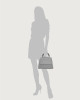 Orciani Sveva Sense Scooby Small leather handbag with strap Leather pink