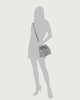 Orciani Sveva Sense Scooby Small leather handbag with strap Leather pink