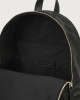 Orciani Chevrette leather backpack Leather Black