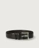 Orciani Toledo classic leather belt Leather Black