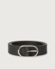 Orciani Dollaro leather belt Leather Black