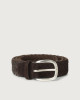Orciani Winter Suede suede belt Suede Chocolate