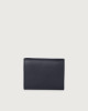 Orciani Micron small leather envelope wallet with RFID Leather Navy