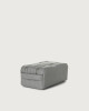 Orciani Micron Leather Beauty Case Grained leather Light grey