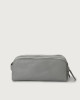 Orciani Micron Leather Beauty Case Grained leather Light grey