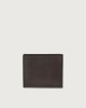 Orciani Chevrette leather wallet with coin pocket Leather Chocolate