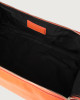 Orciani Micron leather shoe bag Grained leather Orange