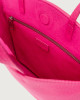 Orciani Ladylike Soft Small leather tote bag Grained leather Fuchsia