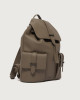 Orciani Jones Soft grained leather backpack Grained leather taupe