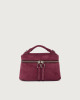 Orciani Joy Peach suede leather mini bag Suede leather BORDEAUX