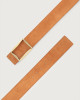 Orciani Naif Double high waist suede and leather belt Leather, Suede Amber