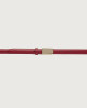 Orciani Boston B leather classic belt 1,5 cm red