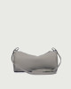 Orciani Roll Soft leather mini bag Grained leather Clay