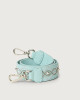 Orciani White Chain leather belt Leather Light Blue