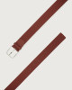Orciani Micron stretch leather belt Leather Bordeaux
