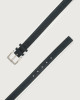Orciani Amalfi Active suede and fabric belt Canvas, Suede Deep blue+White