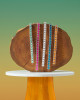 Orciani Smart Crystal jewel belt Leather turquoise