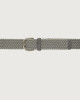 Orciani Elast wool belt 3,5 cm XU0135 Suede leather, Wool Charcoal Grey