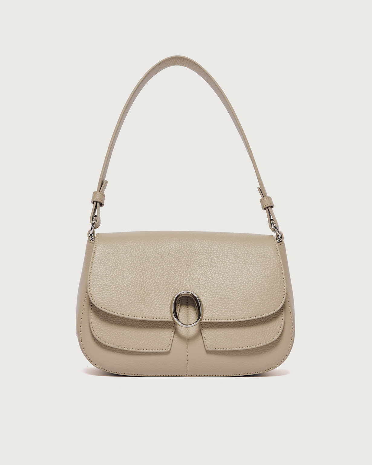 ORCIANI Kate Sense Small dollar leather shoulder bag with