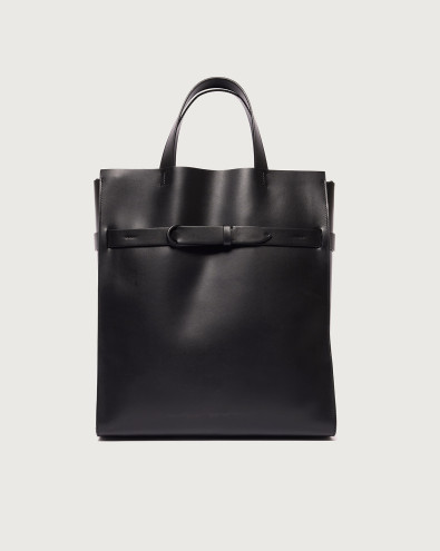 NoBuckle Alba leather tote bag