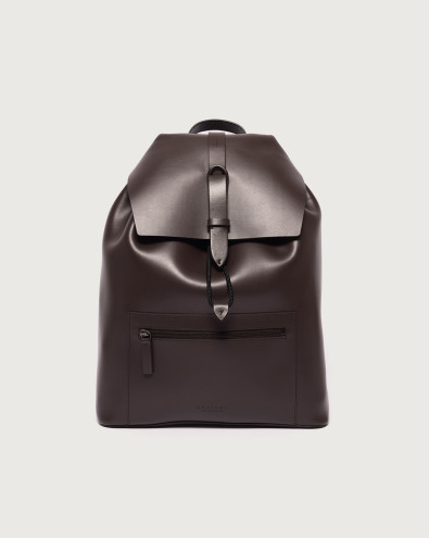 NoBuckle Alba leather backpack