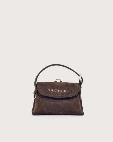 Mini Nana Nabucco nubuck leather bag charm