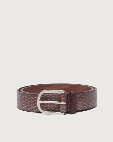 Bull Soapy leather belt 3,5 cm