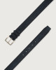 Orciani Amalfi Active suede and fabric belt Canvas, Suede leather Deep blue+Blue