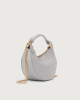 Orciani Dumpling Vanity Oro leather mini bag with strap Leather Grey