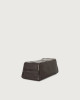 Orciani Micron leather shoe bag Grained leather Ebony