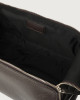 Orciani Micron leather shoe bag Grained leather Ebony
