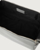 Orciani Micron leather shoe bag Grained leather Light grey