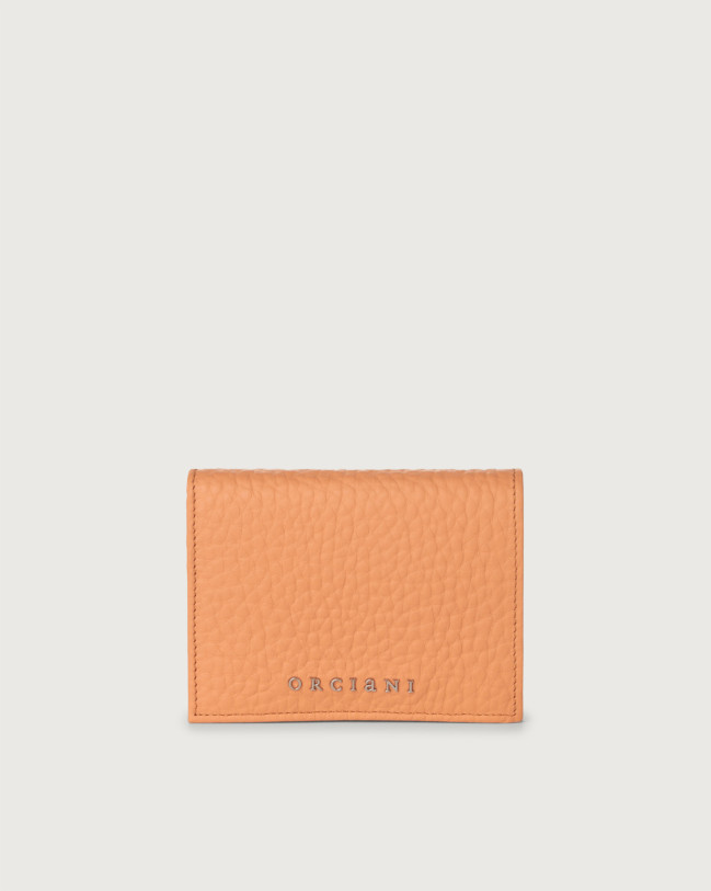 Orciani Soft leather wallet with RFID protection Leather Fard