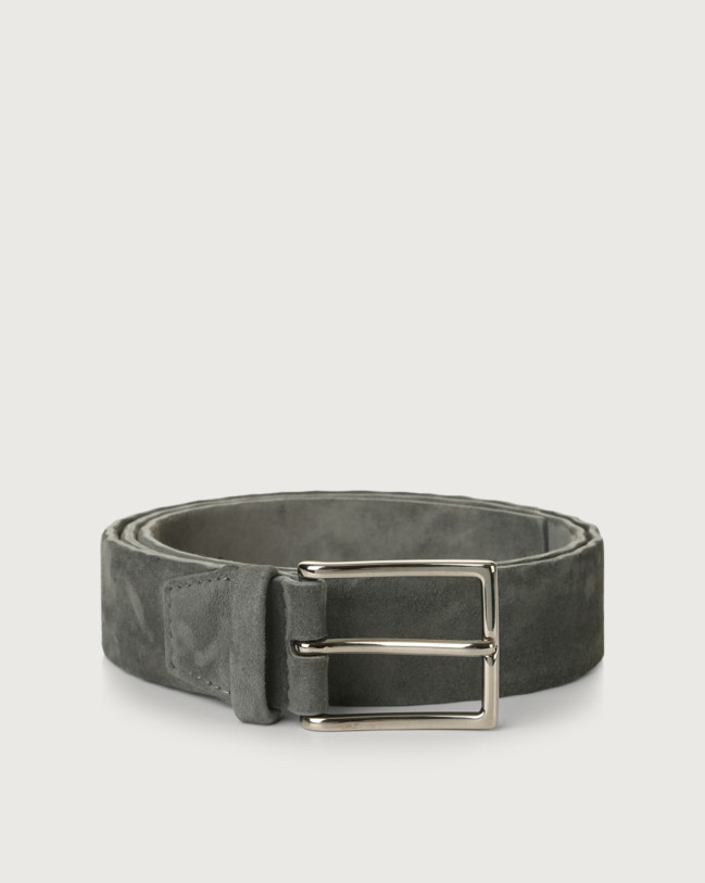 Orciani Camoscio suede belt Suede Grey