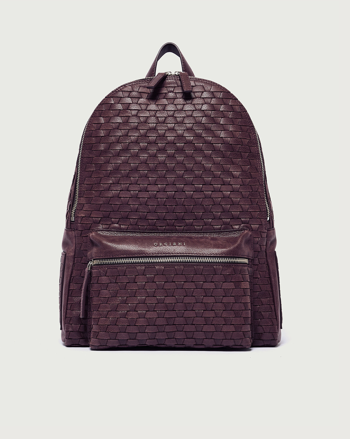 Laio Chevrette Woven leather color bordeaux