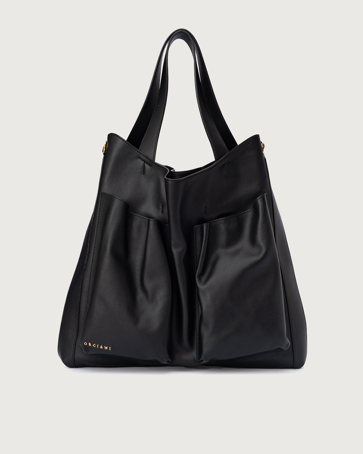 ORCIANI. Buys Nappa leather shoulder bag. color black