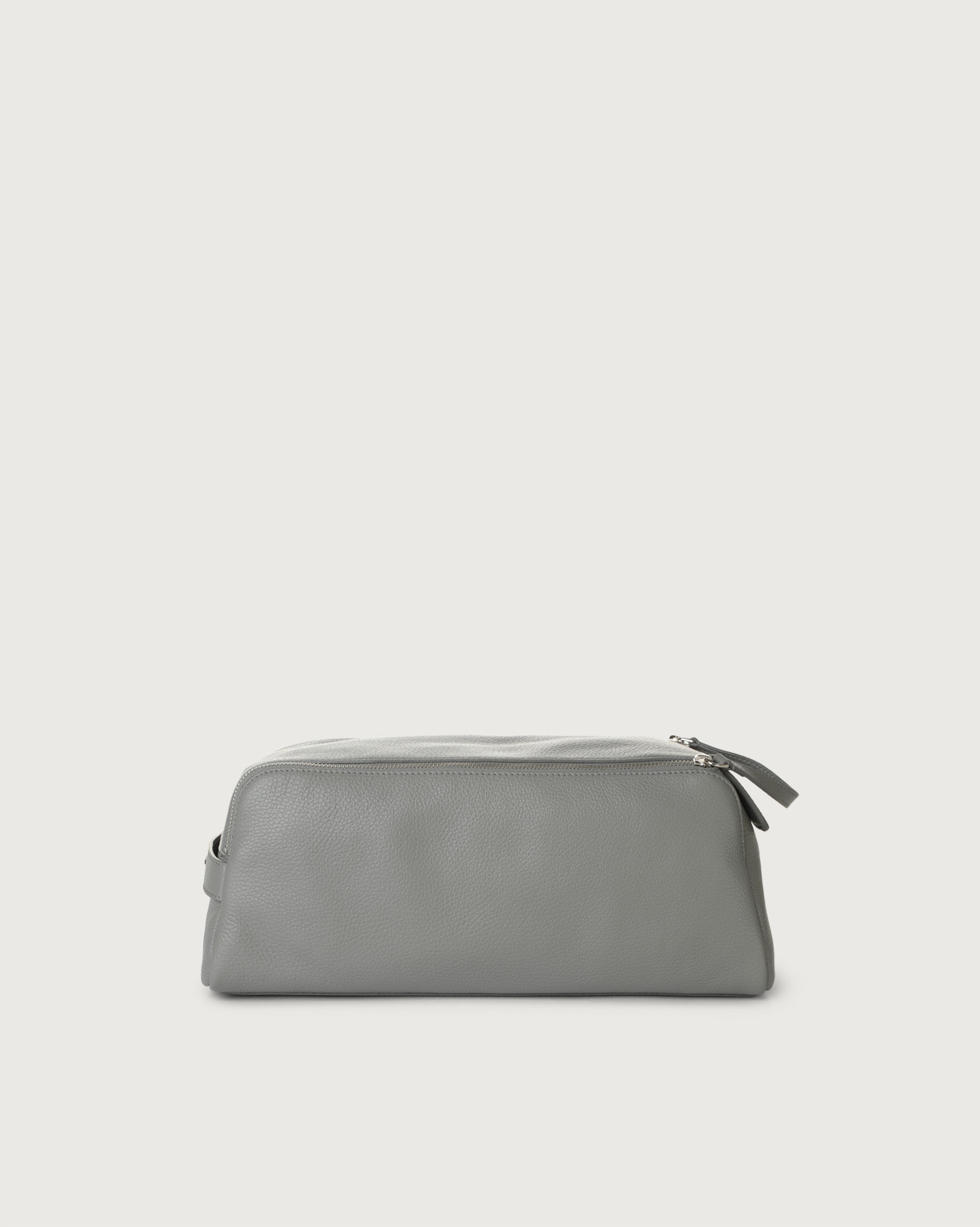 ORCIANI. Micron leather shoe bag. color Light grey
