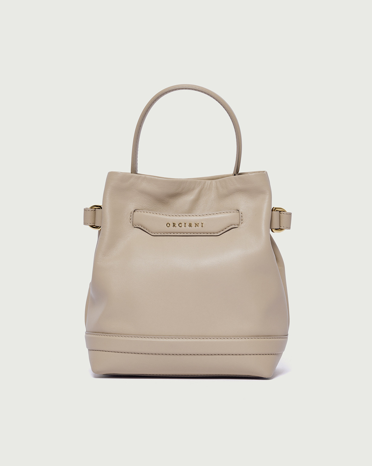 LEATHER SMALL LADY BAG NAPPA OFF WHITE LEATHER SMALL LADY BAG NAPPA OFF WHITE