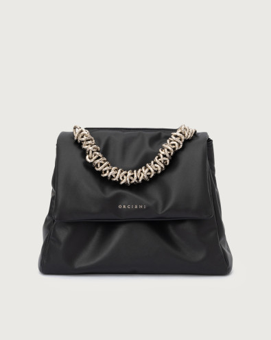 Sveva Nappa Bold Medium padded leather shoulder bag