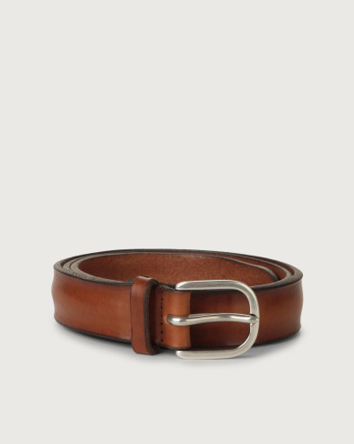 Bull Soft leather belt 3 cm