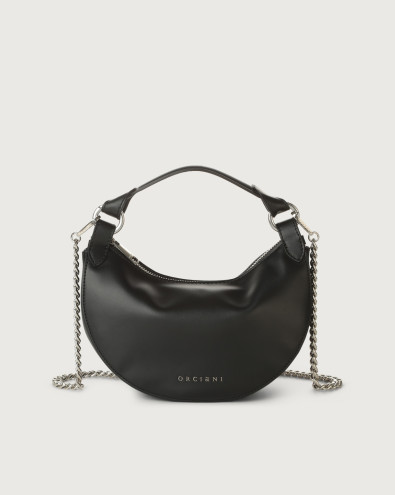 Dumpling Vanity leather mini bag with strap